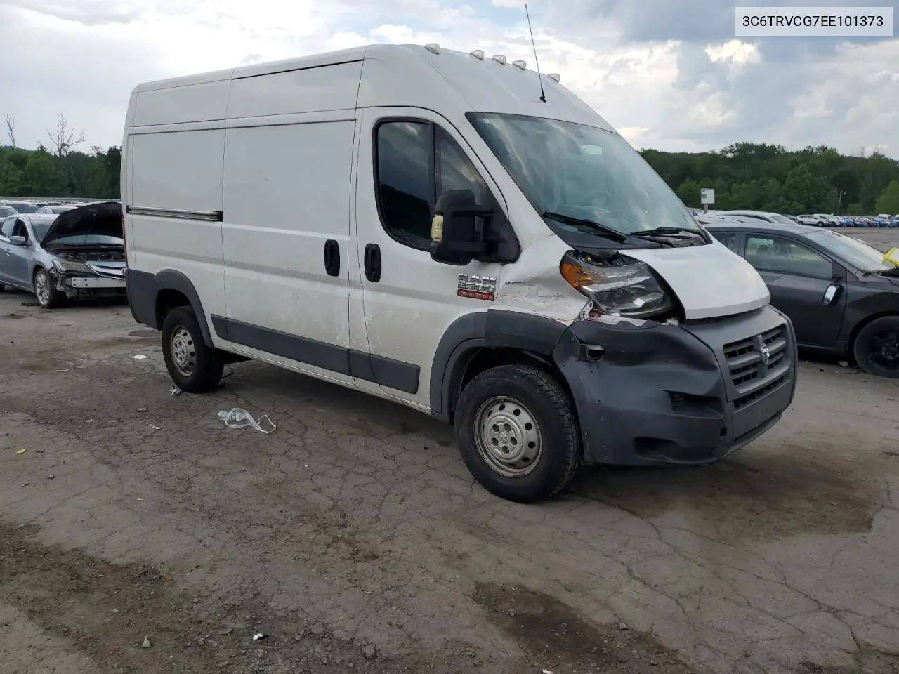 2014 Ram Promaster 2500 2500 High VIN: 3C6TRVCG7EE101373 Lot: 63218155