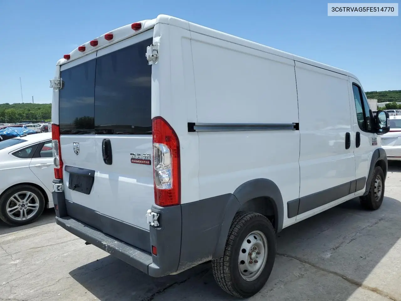 2015 Ram Promaster 1500 1500 Standard VIN: 3C6TRVAG5FE514770 Lot: 56660815