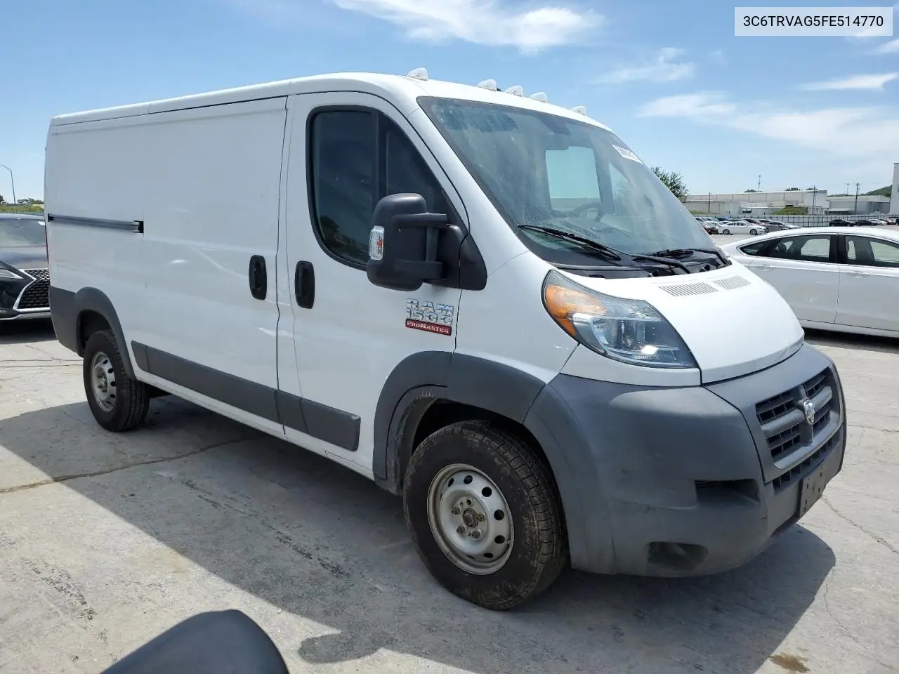 2015 Ram Promaster 1500 1500 Standard VIN: 3C6TRVAG5FE514770 Lot: 56660815