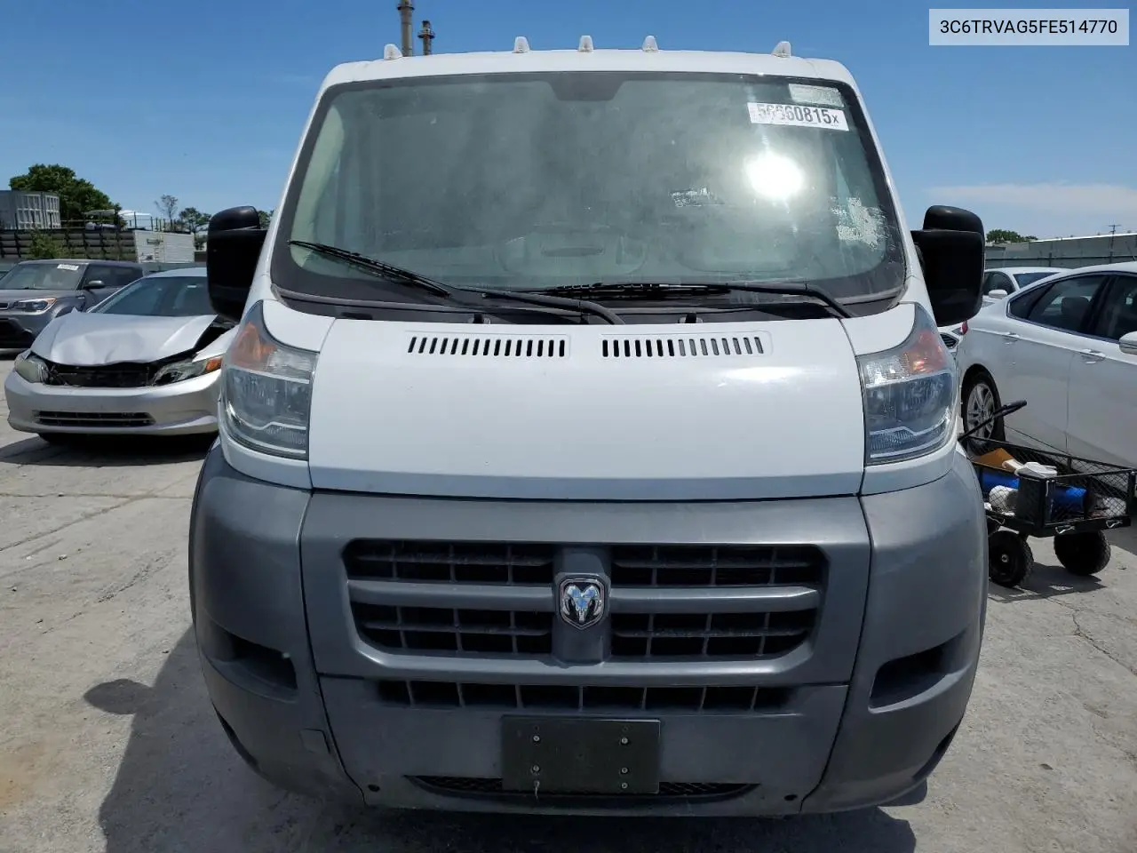 2015 Ram Promaster 1500 1500 Standard VIN: 3C6TRVAG5FE514770 Lot: 56660815