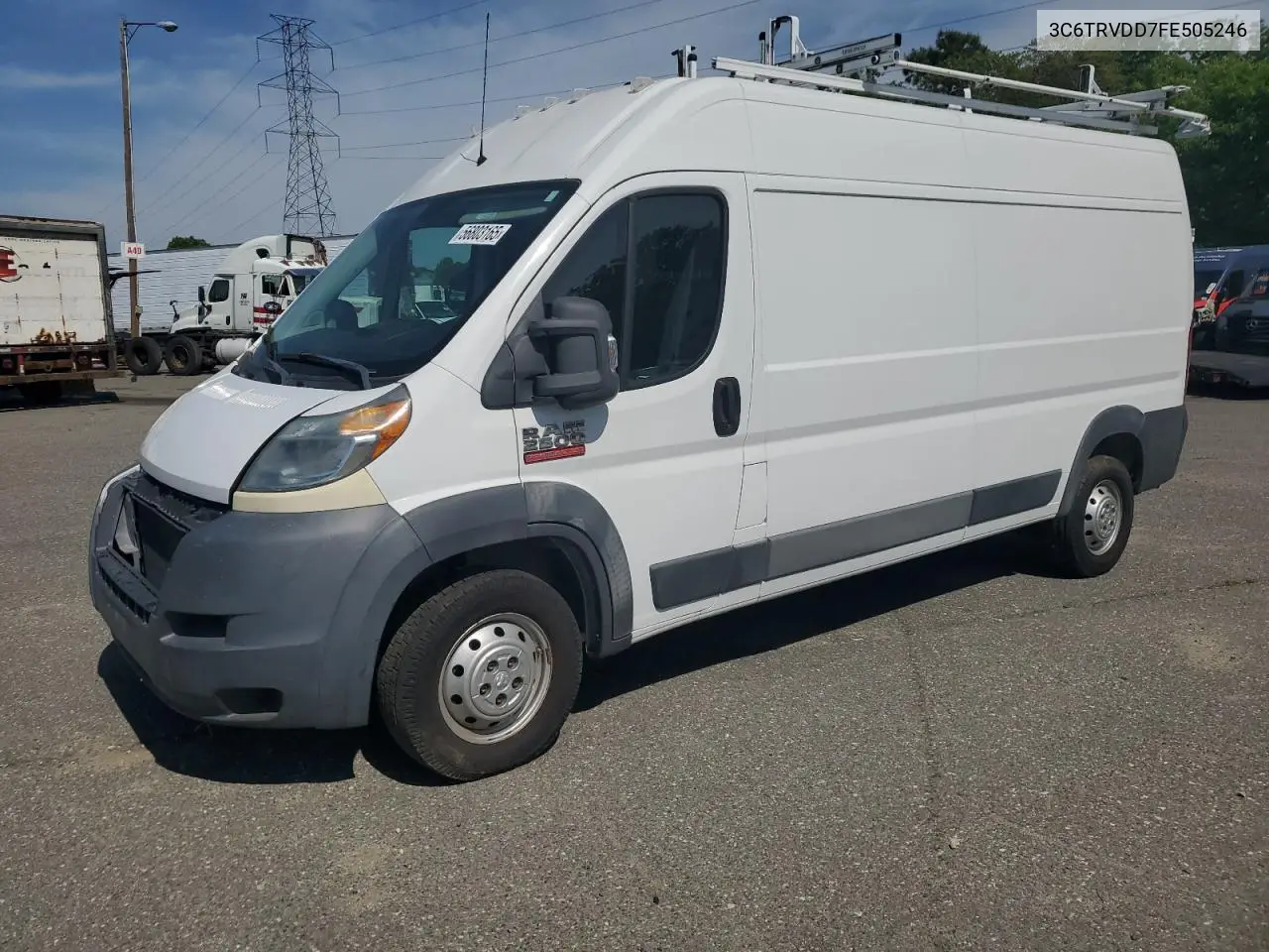 2015 Ram Promaster 2500 2500 High VIN: 3C6TRVDD7FE505246 Lot: 56803165