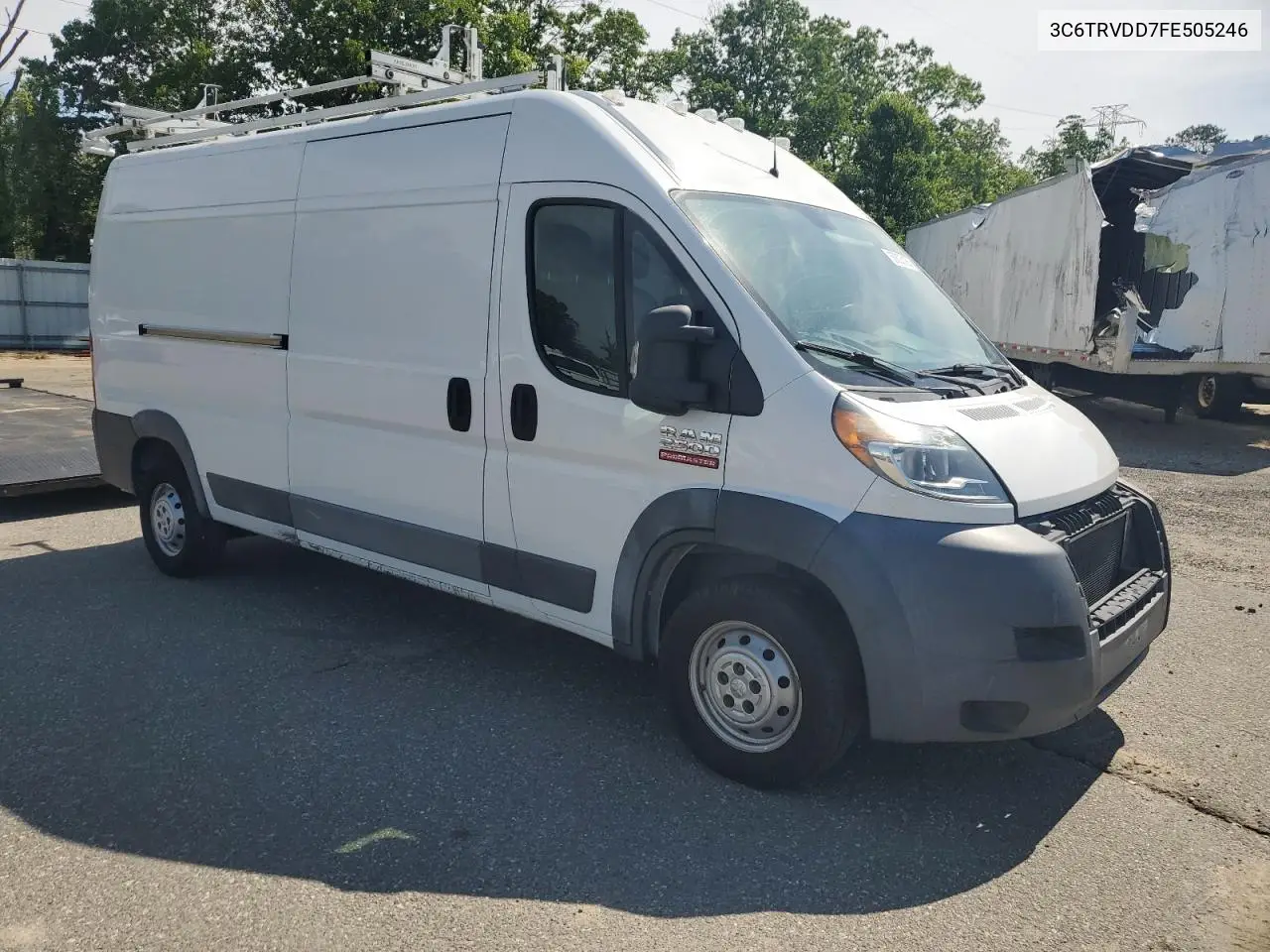2015 Ram Promaster 2500 2500 High VIN: 3C6TRVDD7FE505246 Lot: 56803165