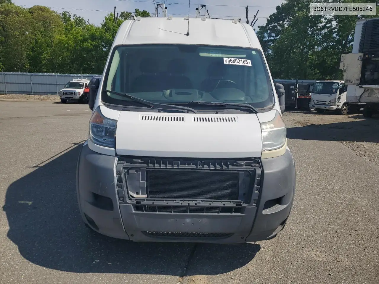 2015 Ram Promaster 2500 2500 High VIN: 3C6TRVDD7FE505246 Lot: 56803165