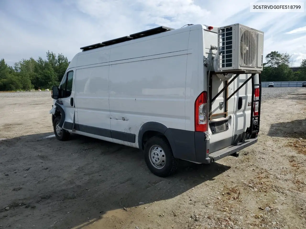 2015 Ram Promaster 2500 2500 High VIN: 3C6TRVDG0FE518799 Lot: 63278895