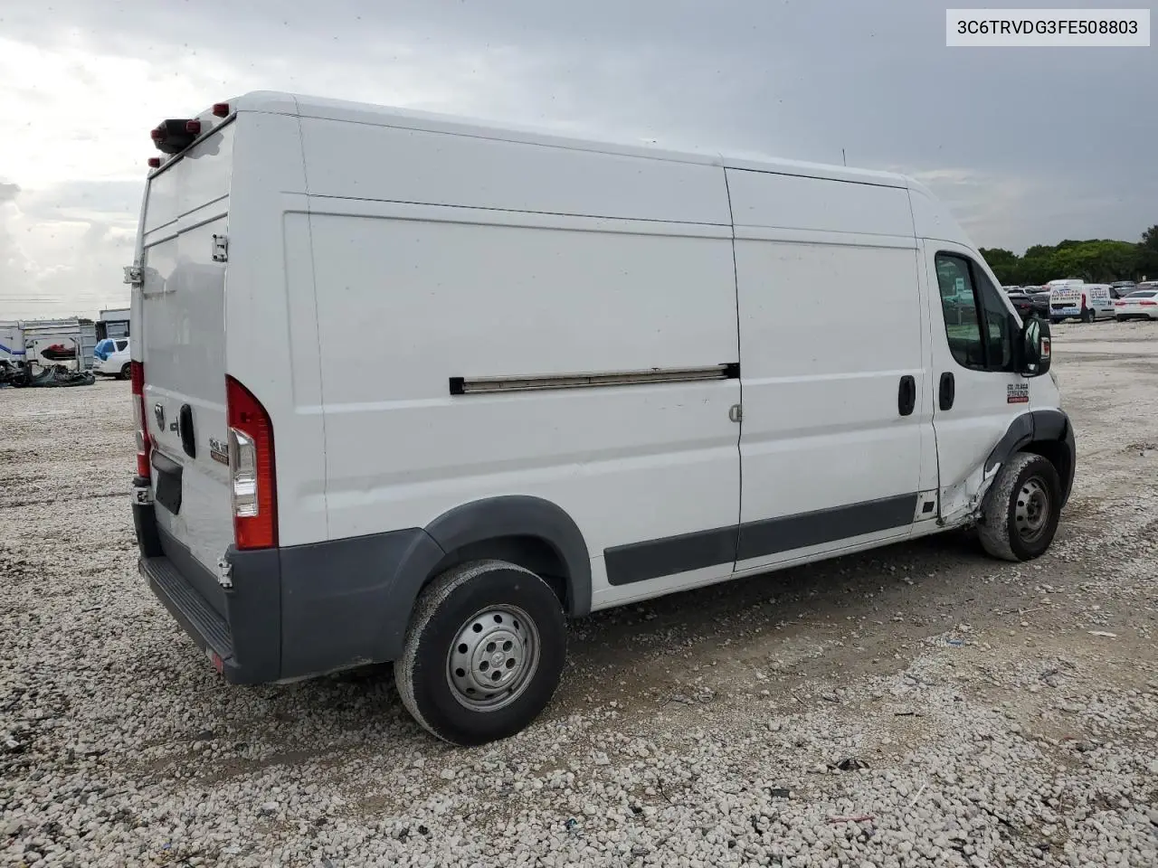 2015 Ram Promaster 2500 2500 High VIN: 3C6TRVDG3FE508803 Lot: 63376695