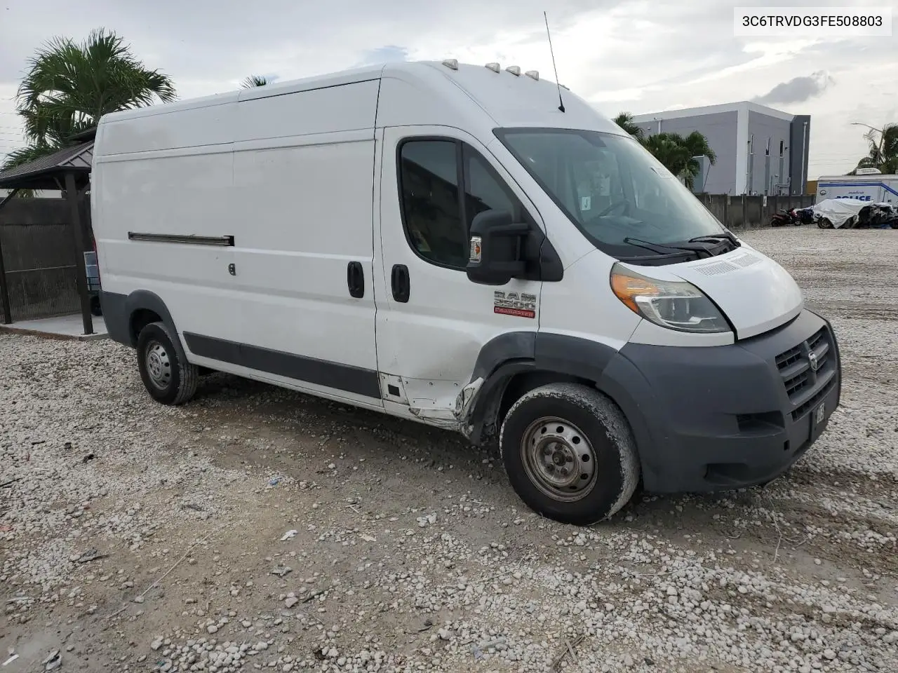 2015 Ram Promaster 2500 2500 High VIN: 3C6TRVDG3FE508803 Lot: 63376695