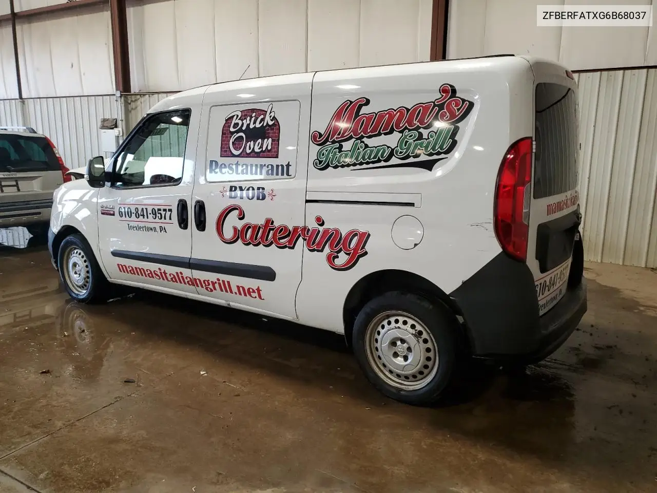 2016 Ram Promaster City VIN: ZFBERFATXG6B68037 Lot: 47741825