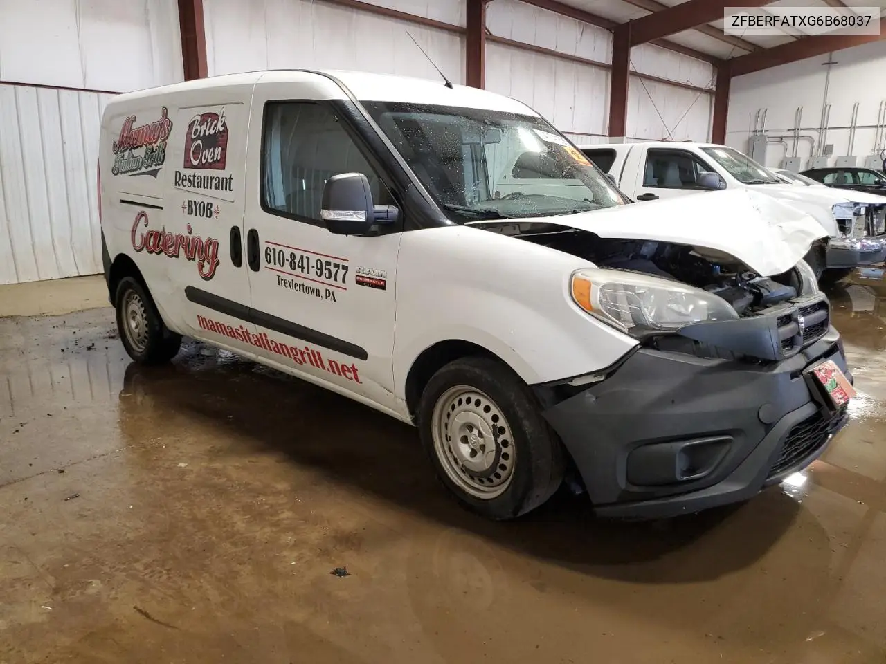 2016 Ram Promaster City VIN: ZFBERFATXG6B68037 Lot: 47741825