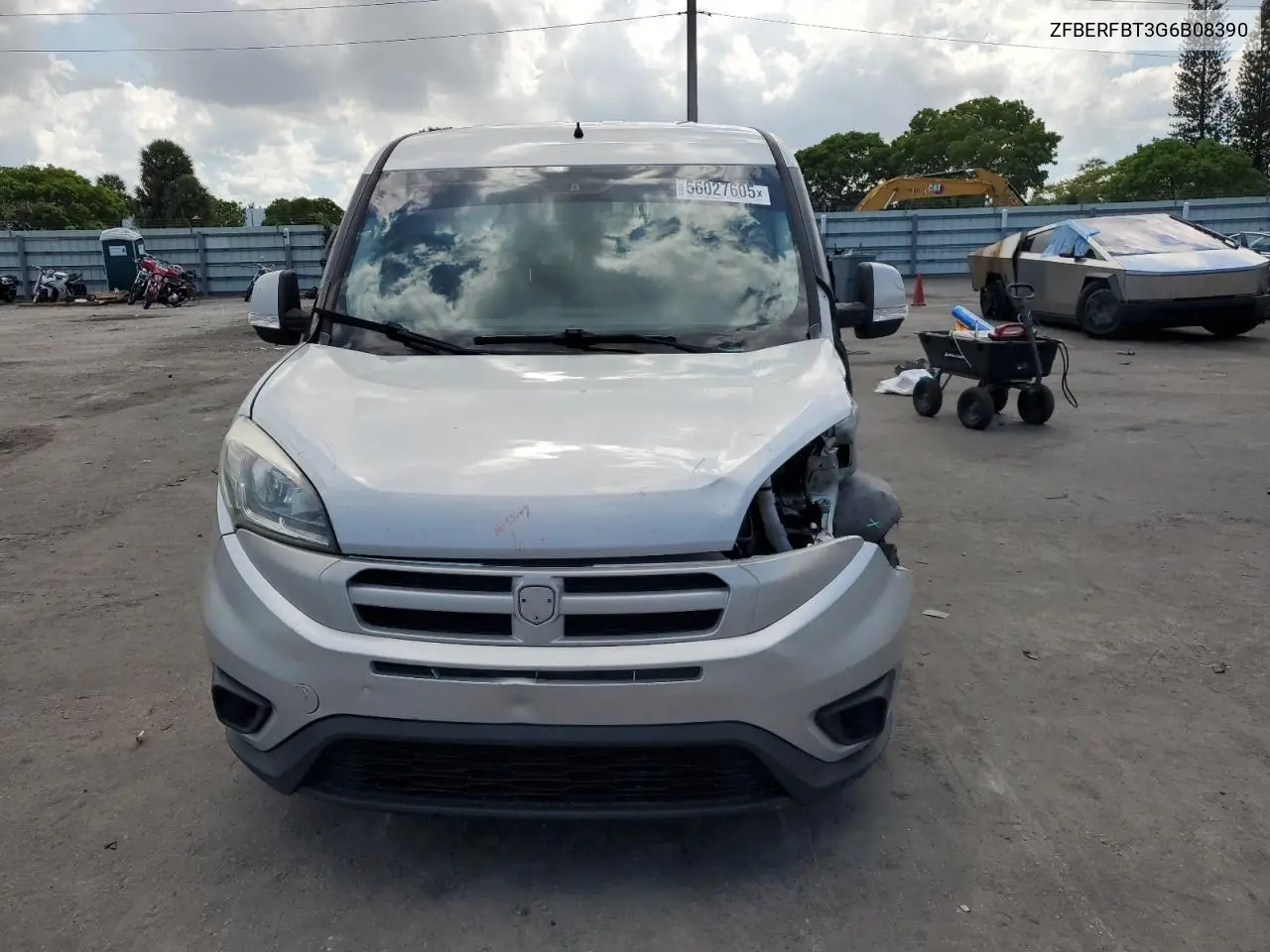 2016 Ram Promaster City Slt VIN: ZFBERFBT3G6B08390 Lot: 56027605
