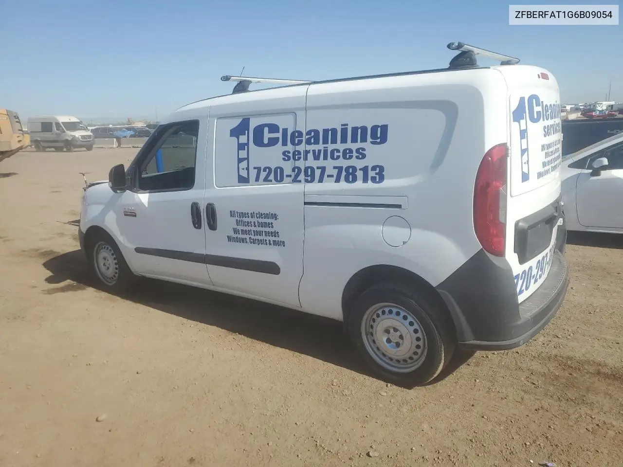 2016 Ram Promaster City VIN: ZFBERFAT1G6B09054 Lot: 56732025