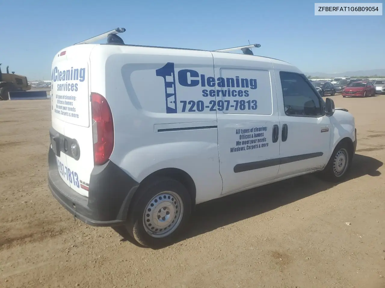 2016 Ram Promaster City VIN: ZFBERFAT1G6B09054 Lot: 56732025