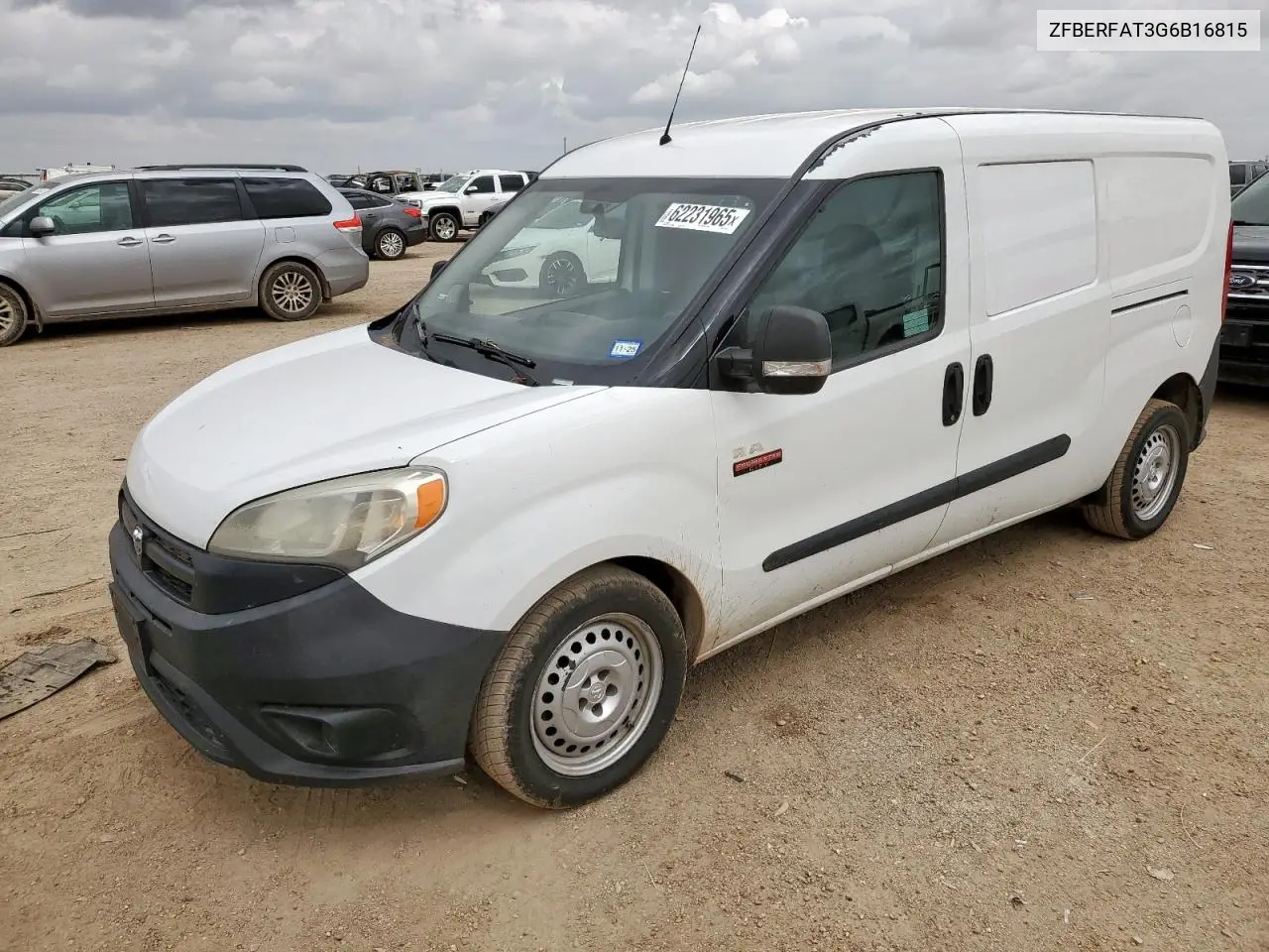 2016 Ram Promaster City VIN: ZFBERFAT3G6B16815 Lot: 62231965
