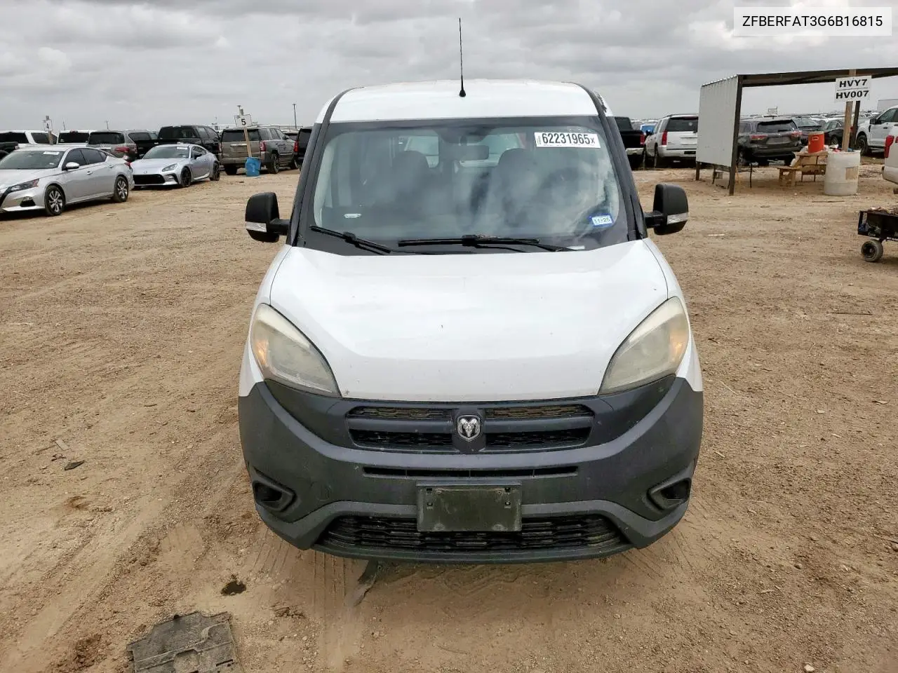 2016 Ram Promaster City VIN: ZFBERFAT3G6B16815 Lot: 62231965