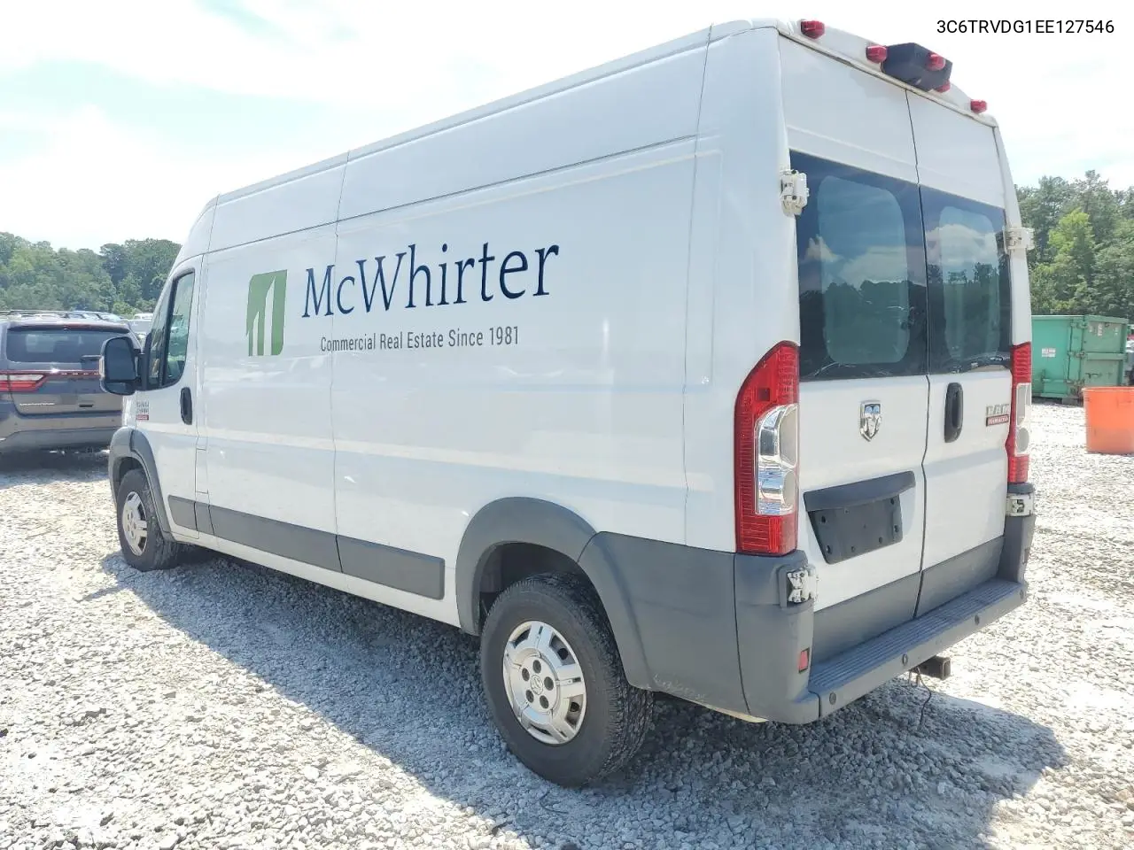 2016 Ram Promaster 2500 2500 High VIN: 3C6TRVDG1EE127546 Lot: 63266795