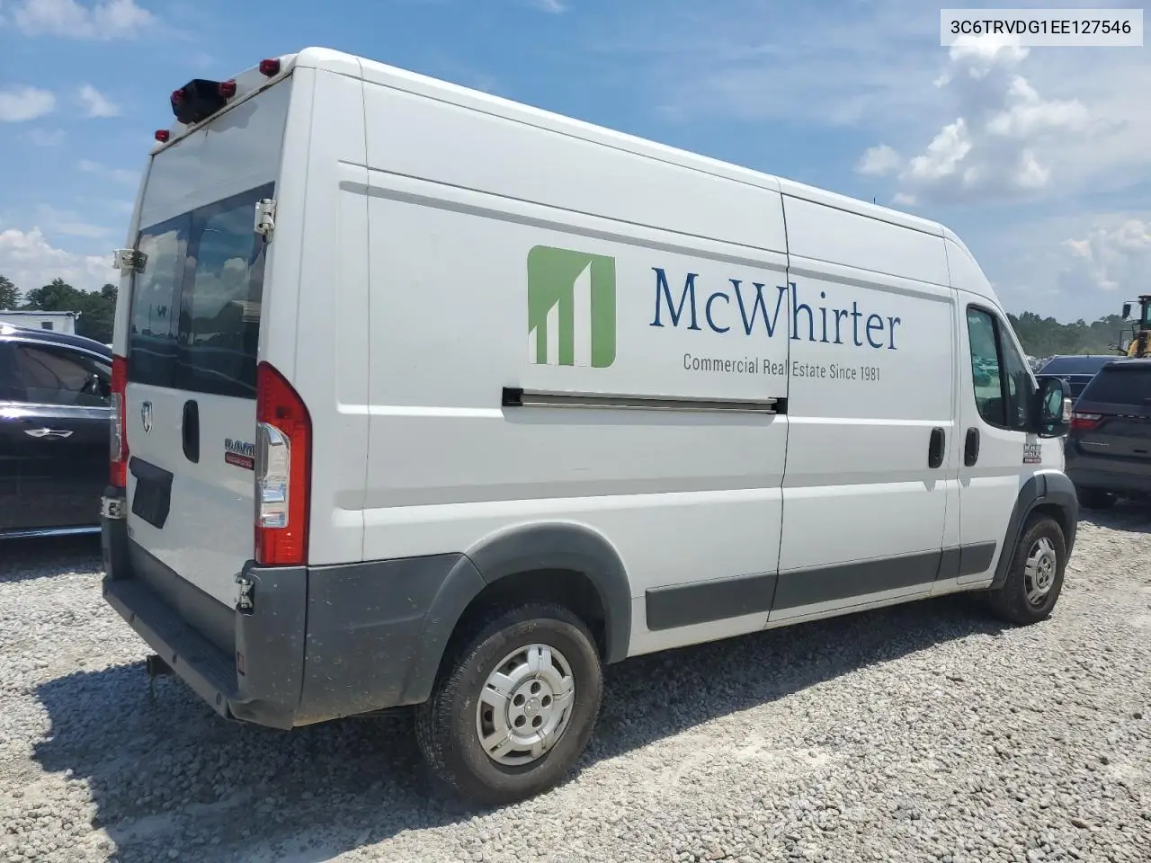2016 Ram Promaster 2500 2500 High VIN: 3C6TRVDG1EE127546 Lot: 63266795