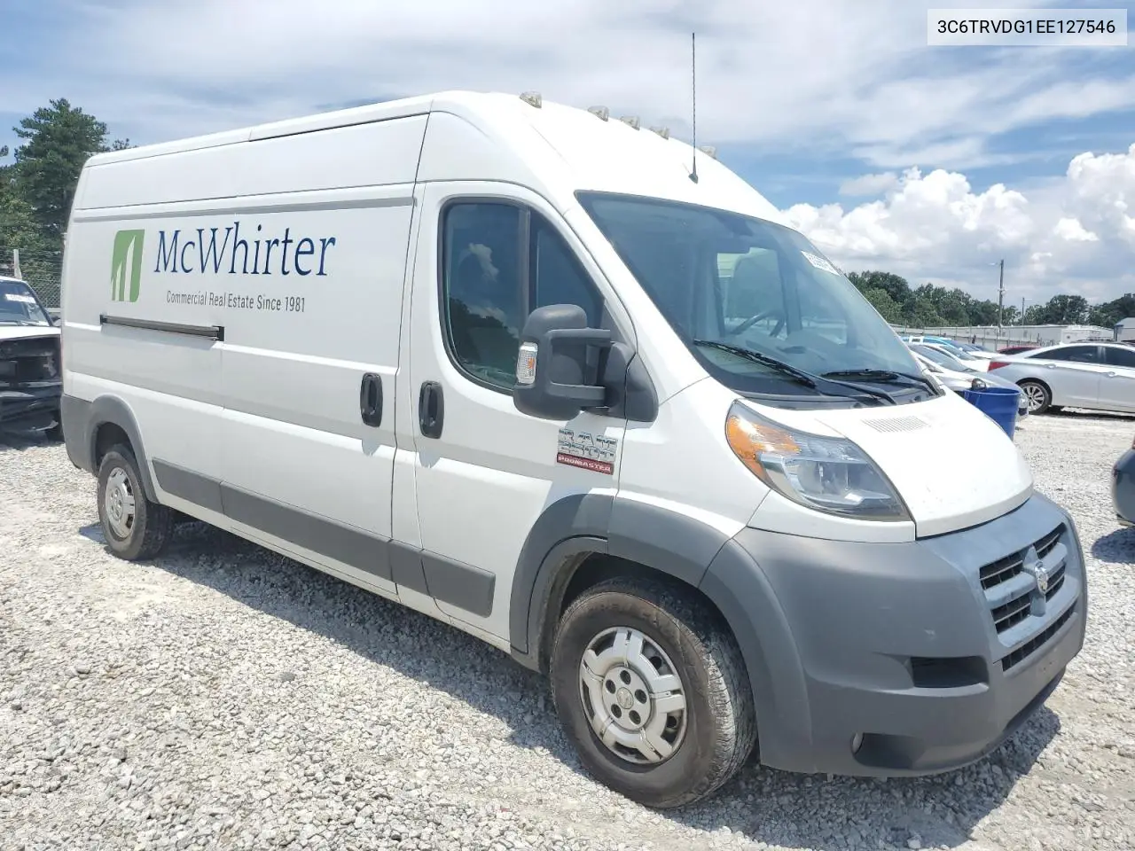 2016 Ram Promaster 2500 2500 High VIN: 3C6TRVDG1EE127546 Lot: 63266795