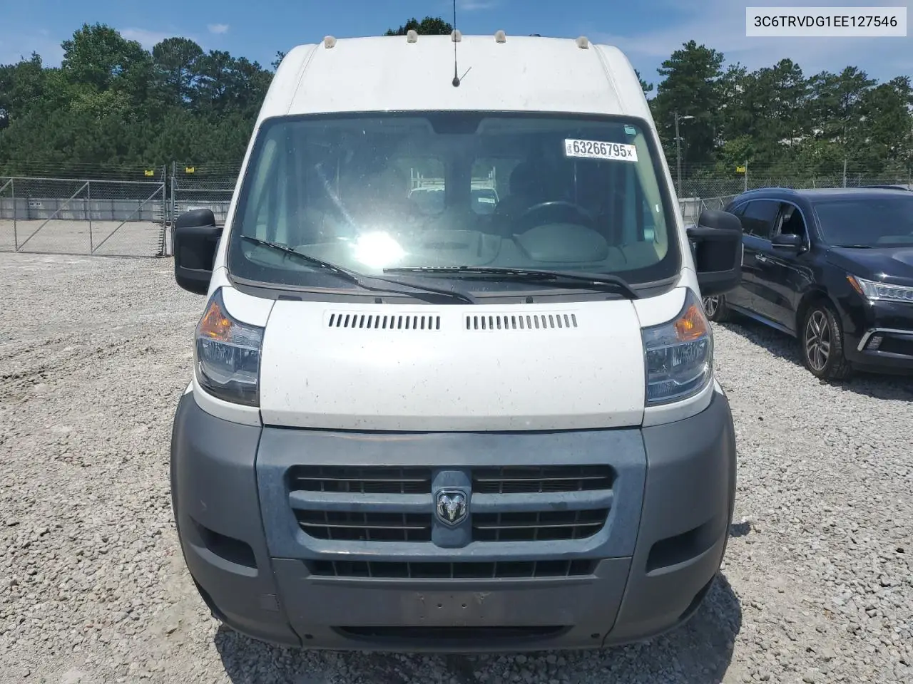2016 Ram Promaster 2500 2500 High VIN: 3C6TRVDG1EE127546 Lot: 63266795