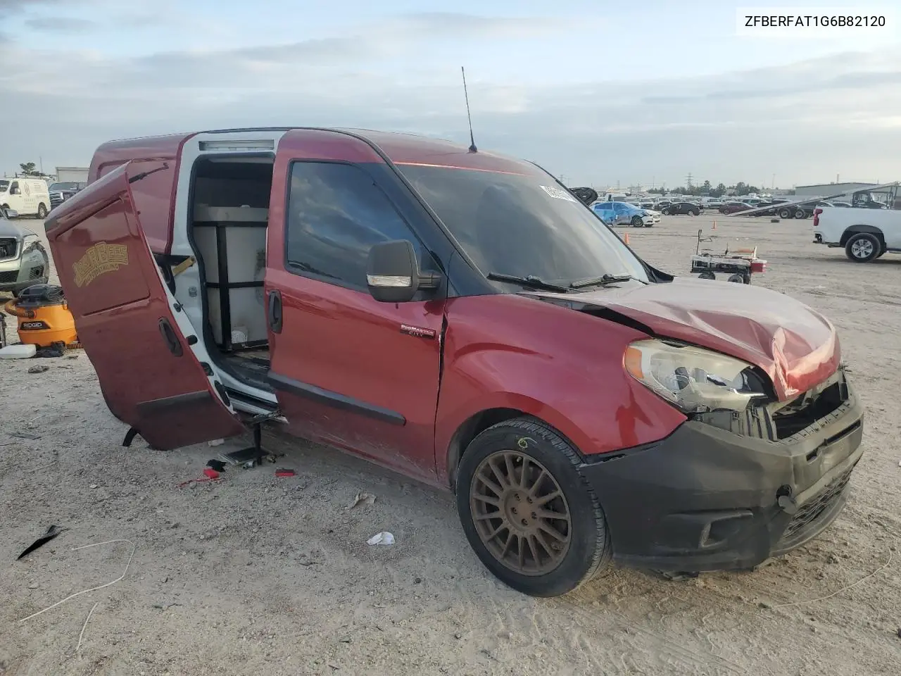zfberfat1g6b82120 ZFBERFAT1G6B82120 2016 Ram Promaster City