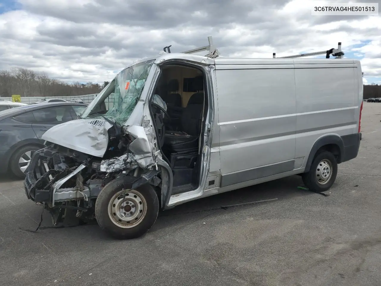 2017 Ram Promaster 1500 1500 Standard VIN: 3C6TRVAG4HE501513 Lot: 53156335