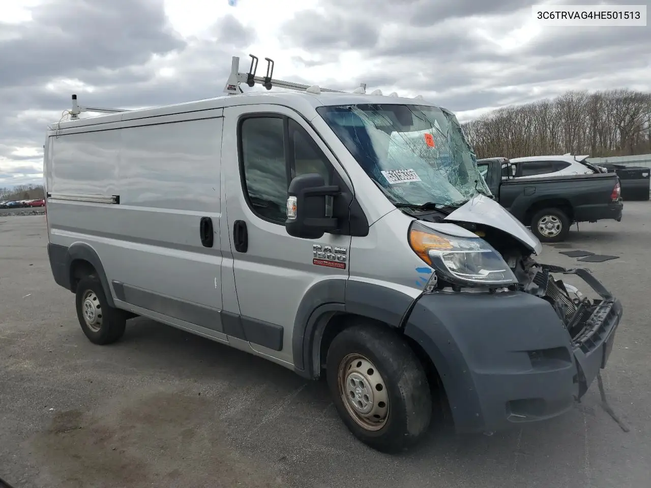 2017 Ram Promaster 1500 1500 Standard VIN: 3C6TRVAG4HE501513 Lot: 53156335