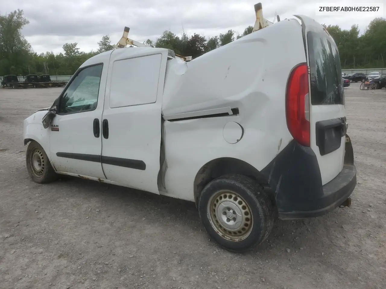 2017 Ram Promaster City VIN: ZFBERFAB0H6E22587 Lot: 60967655