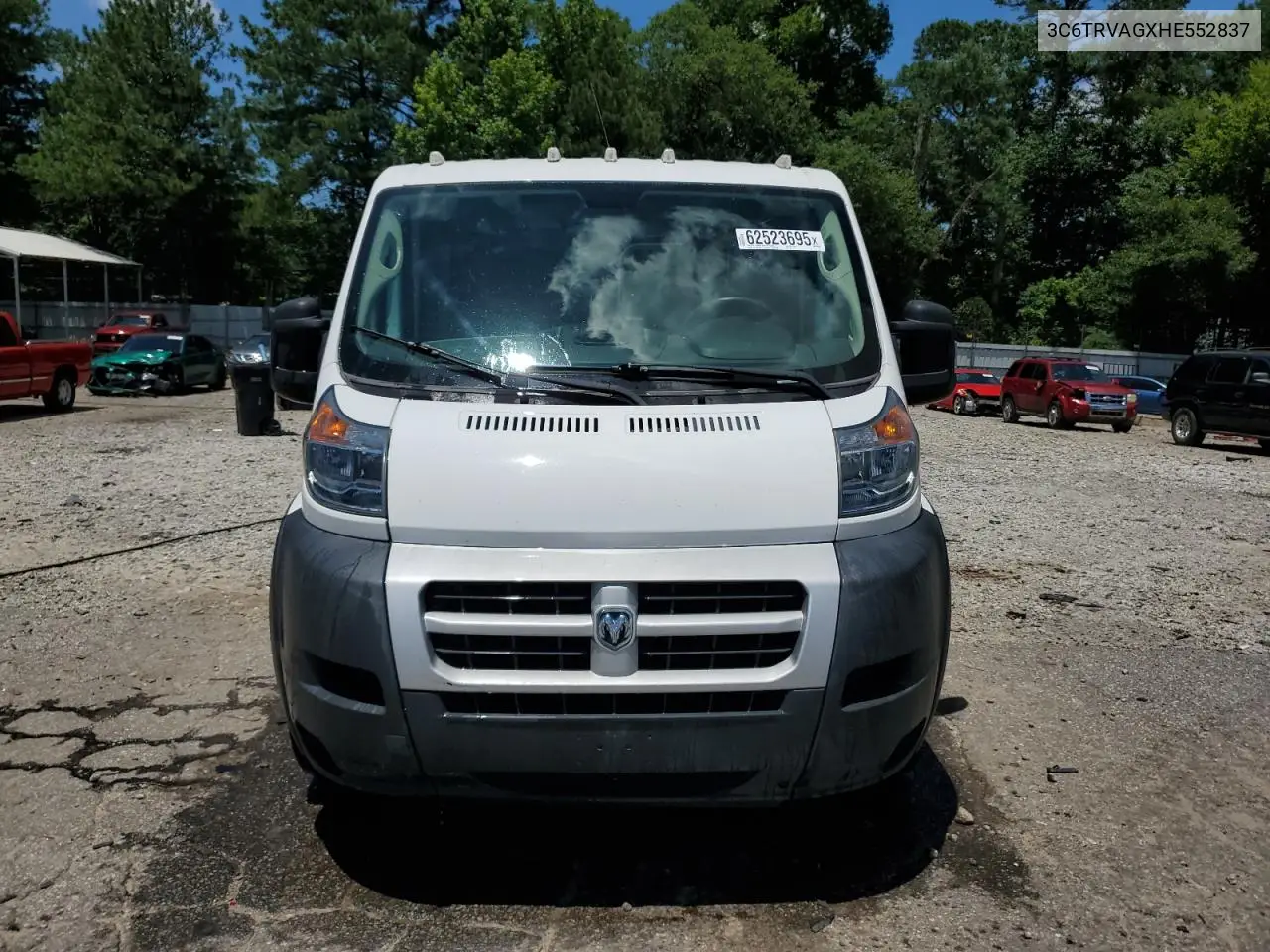 2017 Ram Promaster 1500 1500 Standard VIN: 3C6TRVAGXHE552837 Lot: 62523695