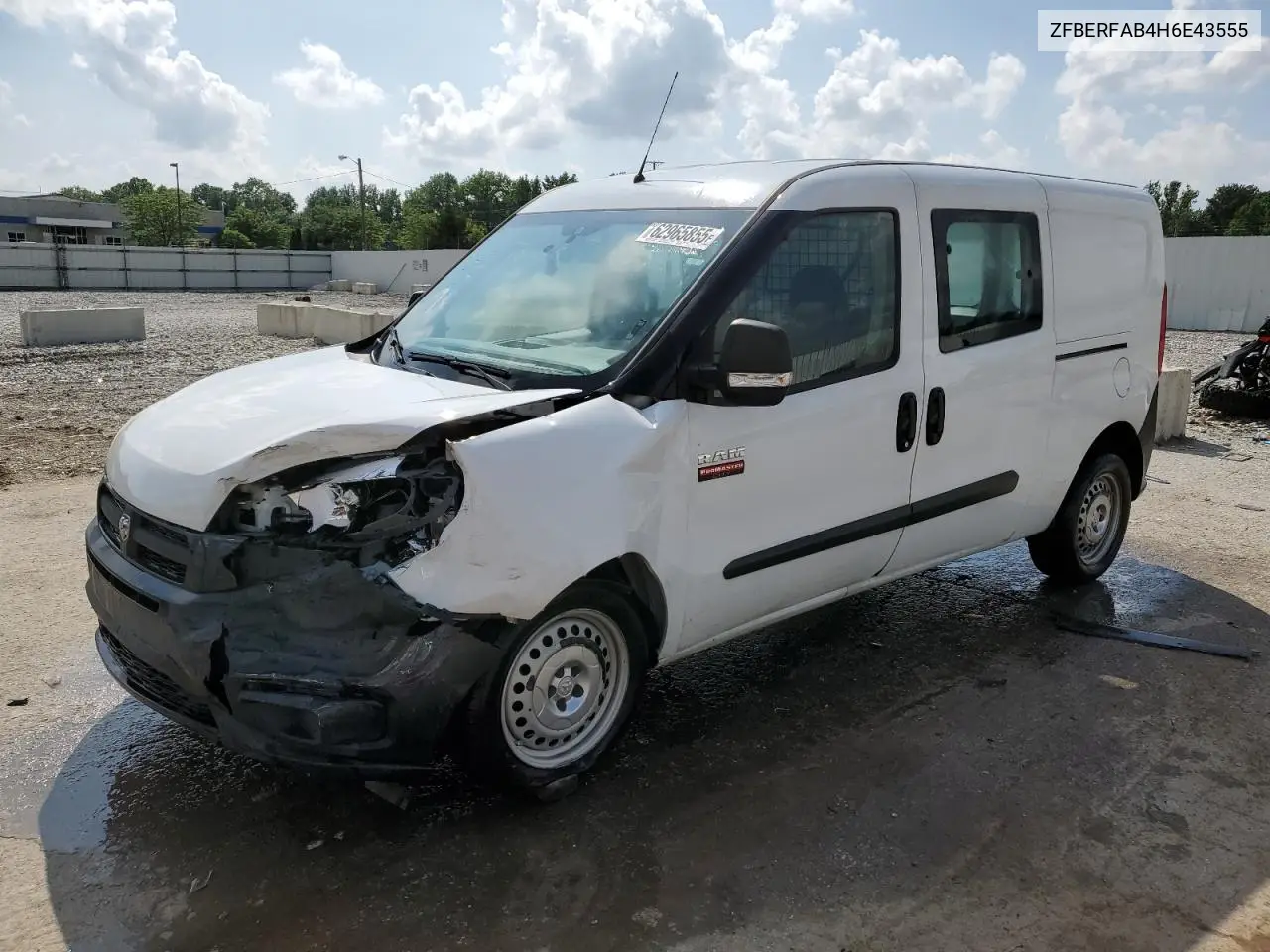 2017 Ram Promaster City VIN: ZFBERFAB4H6E43555 Lot: 62965855