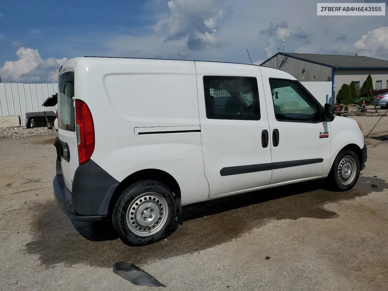 2017 Ram Promaster City VIN: ZFBERFAB4H6E43555 Lot: 62965855