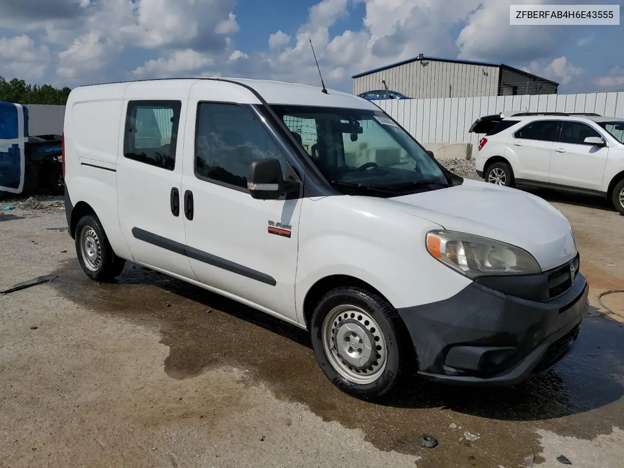 2017 Ram Promaster City VIN: ZFBERFAB4H6E43555 Lot: 62965855