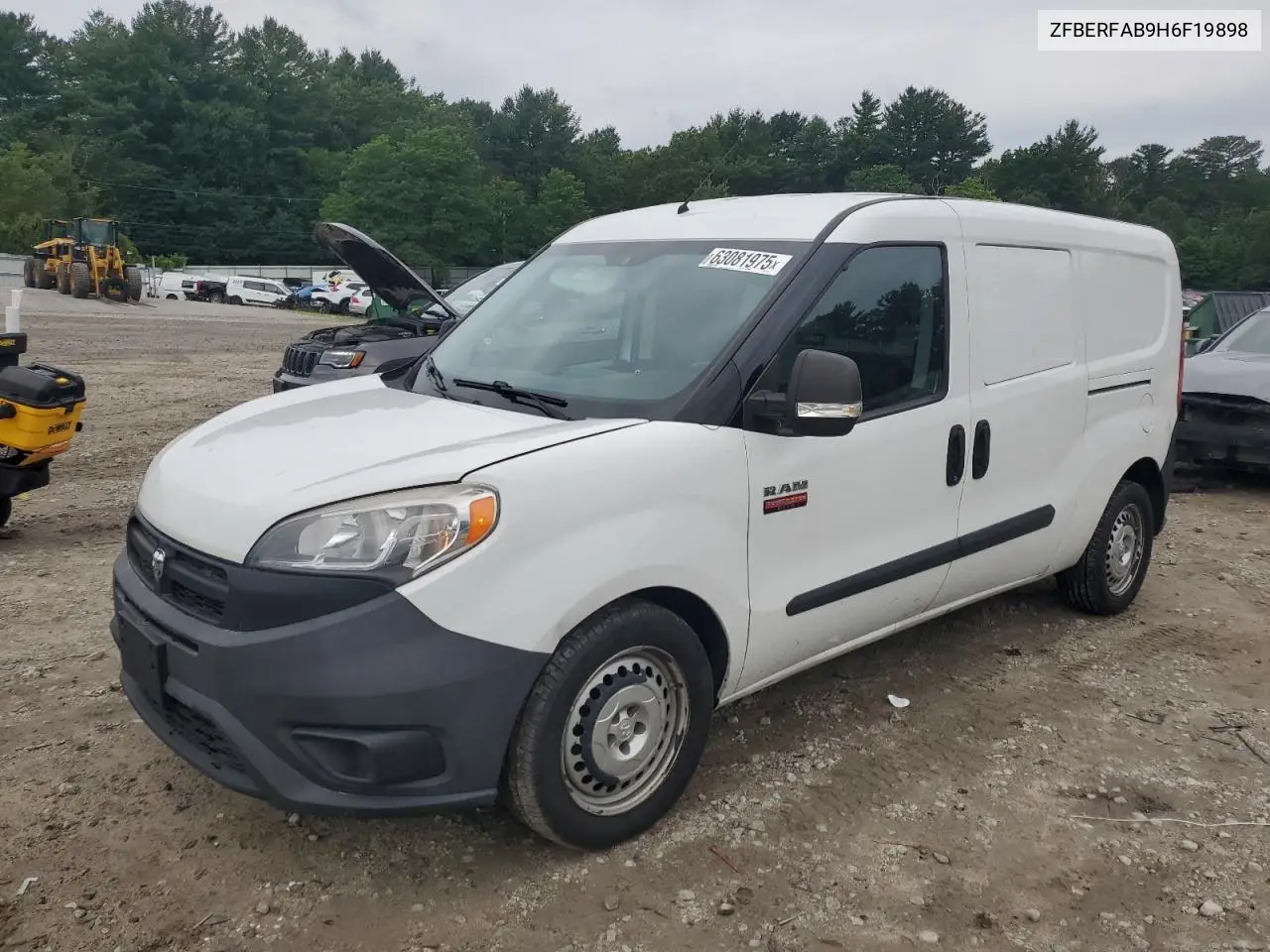 2017 Ram Promaster City VIN: ZFBERFAB9H6F19898 Lot: 63081975