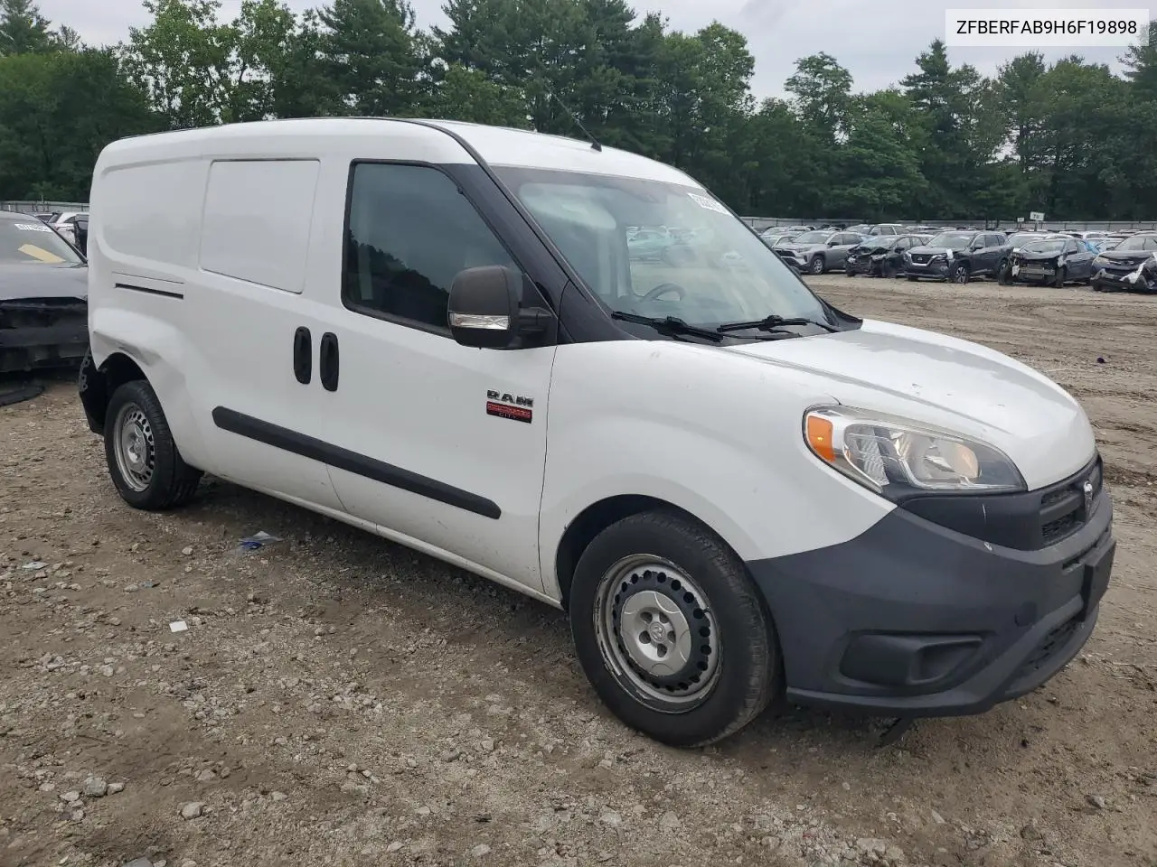 2017 Ram Promaster City VIN: ZFBERFAB9H6F19898 Lot: 63081975