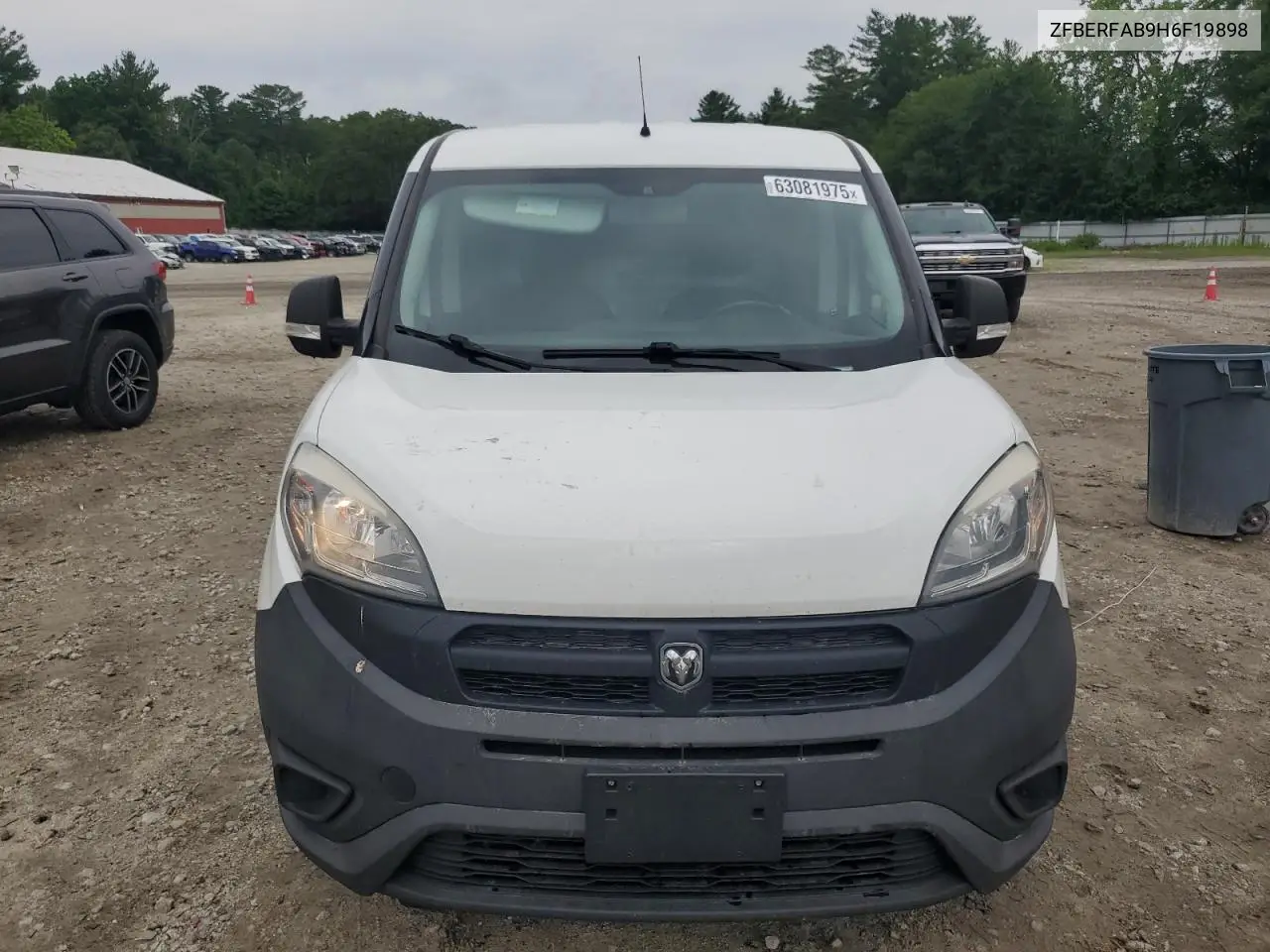 2017 Ram Promaster City VIN: ZFBERFAB9H6F19898 Lot: 63081975