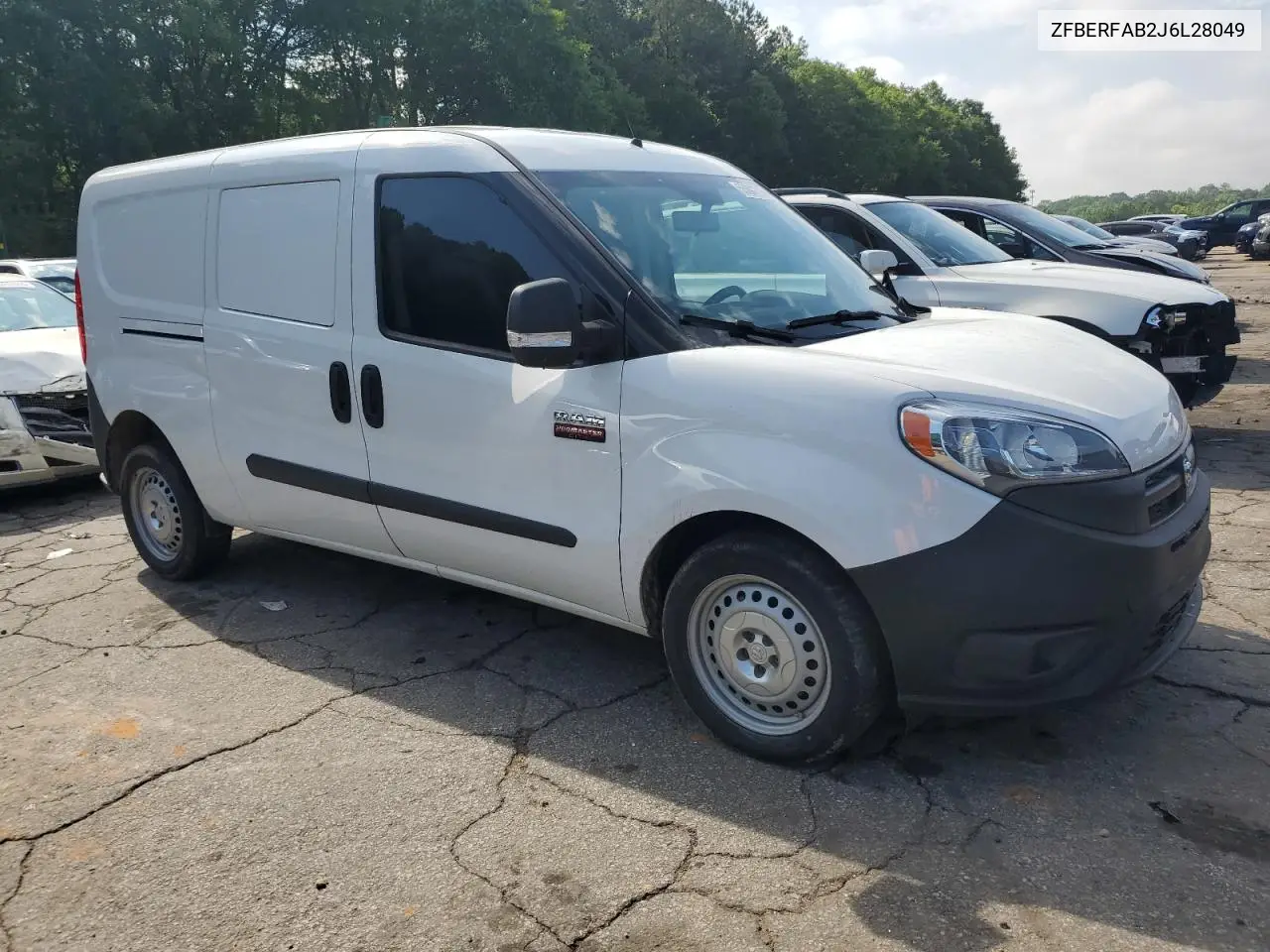 2018 Ram Promaster City VIN: ZFBERFAB2J6L28049 Lot: 55801255