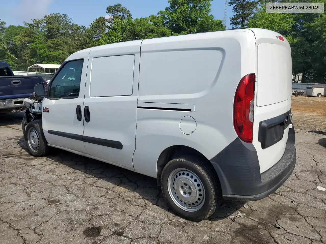 2018 Ram Promaster City VIN: ZFBERFAB2J6L28049 Lot: 55801255