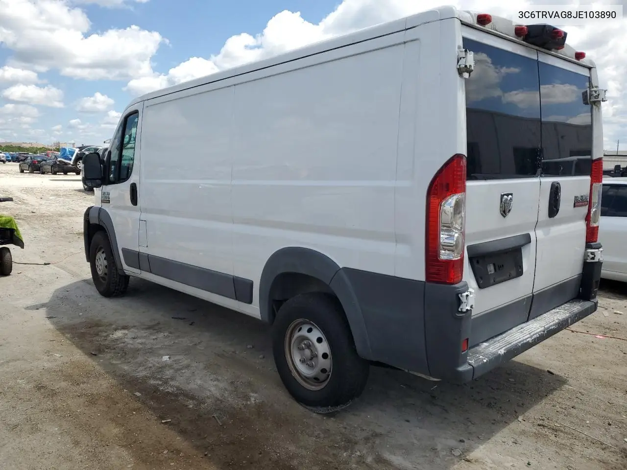 2018 Ram Promaster 1500 1500 Standard VIN: 3C6TRVAG8JE103890 Lot: 56372995