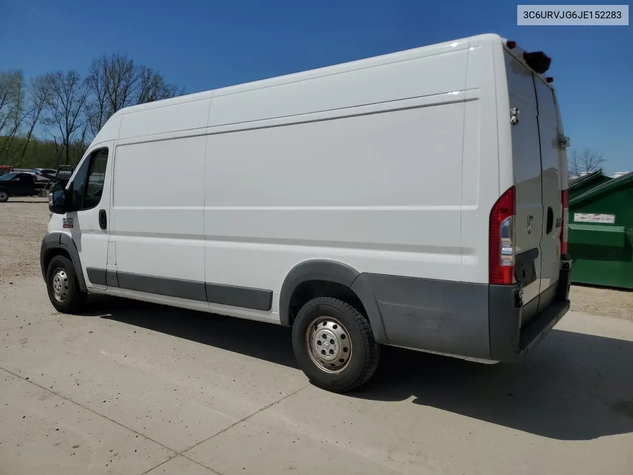 2018 Ram Promaster 3500 3500 High VIN: 3C6URVJG6JE152283 Lot: 56420855