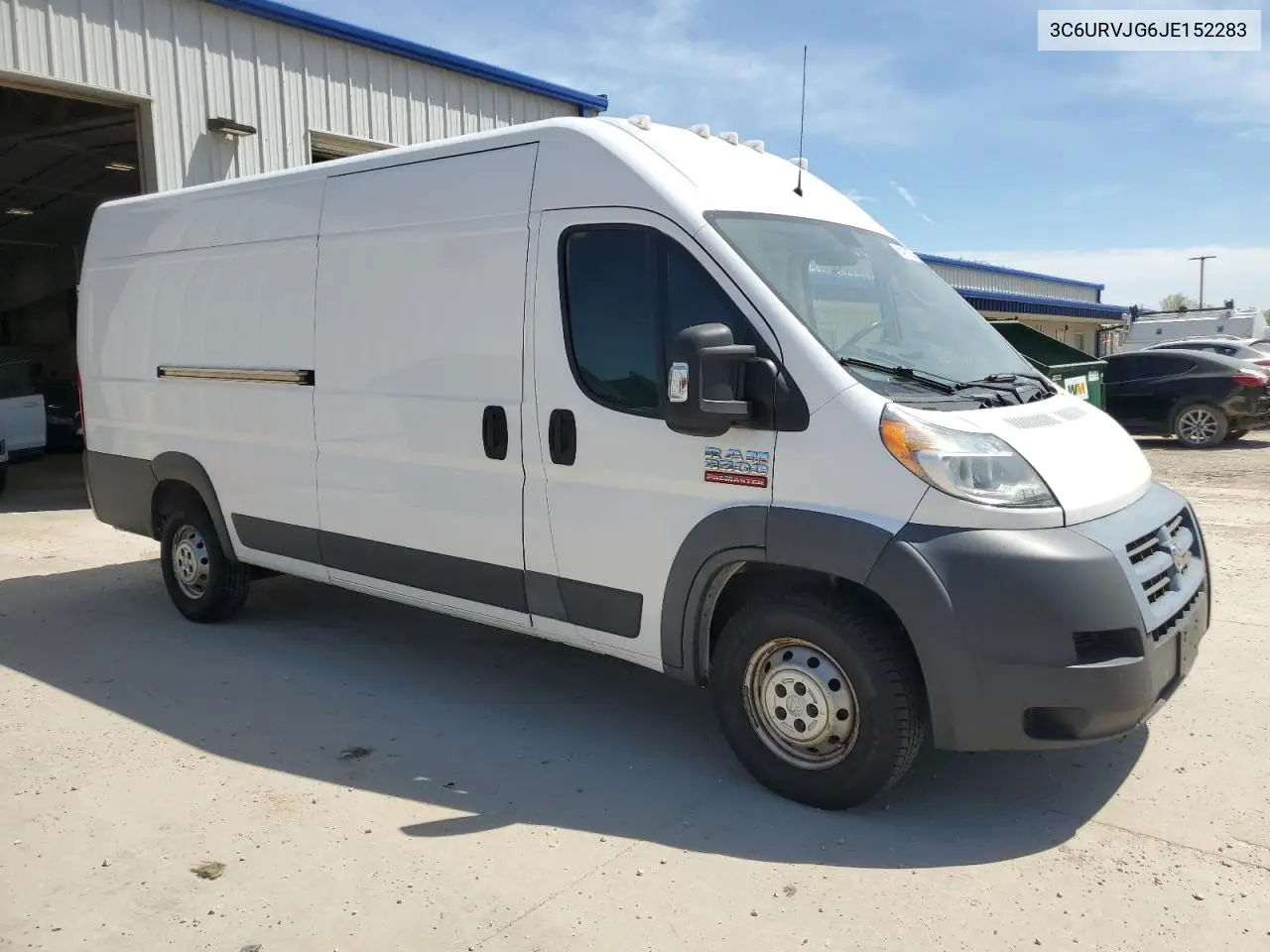 2018 Ram Promaster 3500 3500 High VIN: 3C6URVJG6JE152283 Lot: 56420855
