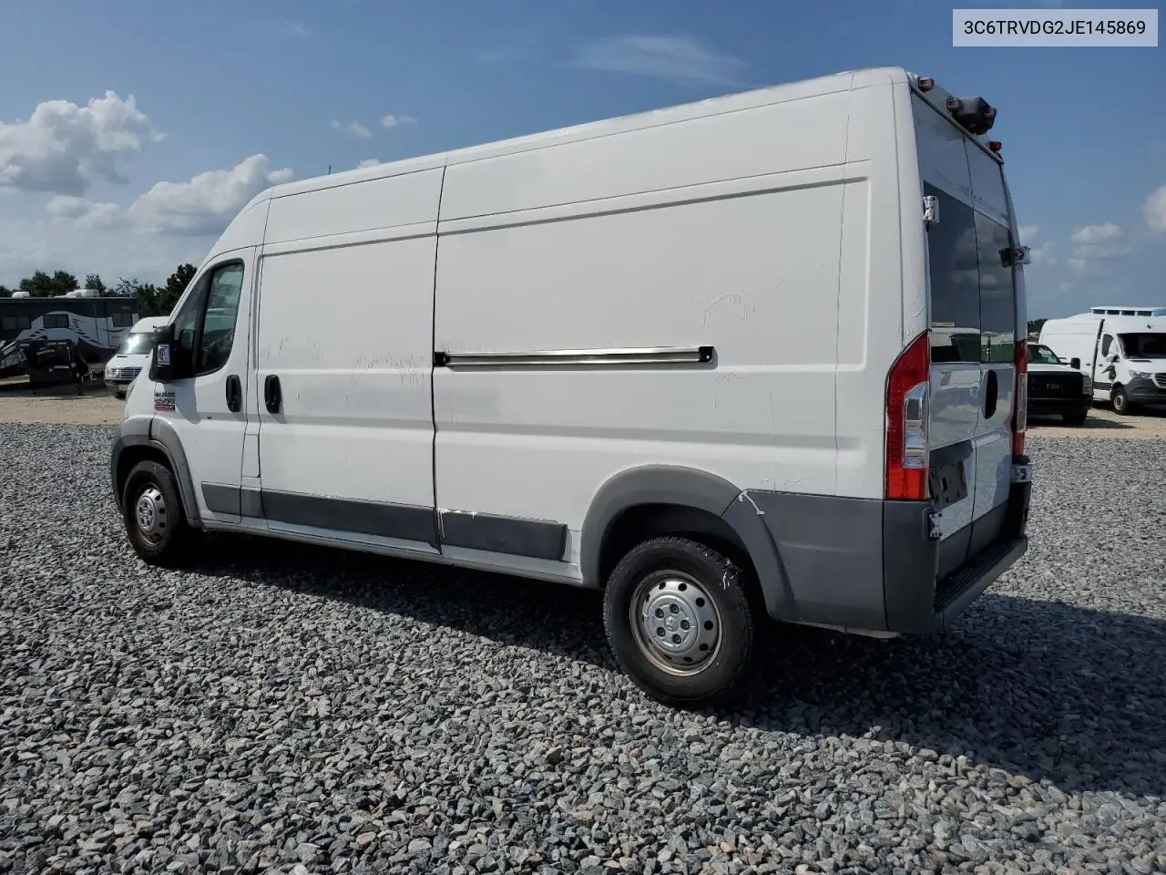 2018 Ram Promaster 2500 2500 High VIN: 3C6TRVDG2JE145869 Lot: 58159735