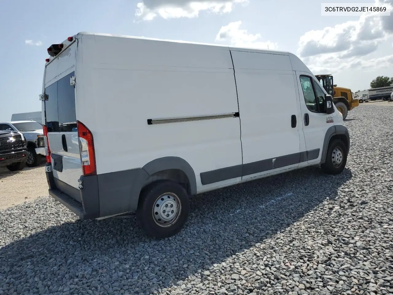 2018 Ram Promaster 2500 2500 High VIN: 3C6TRVDG2JE145869 Lot: 58159735