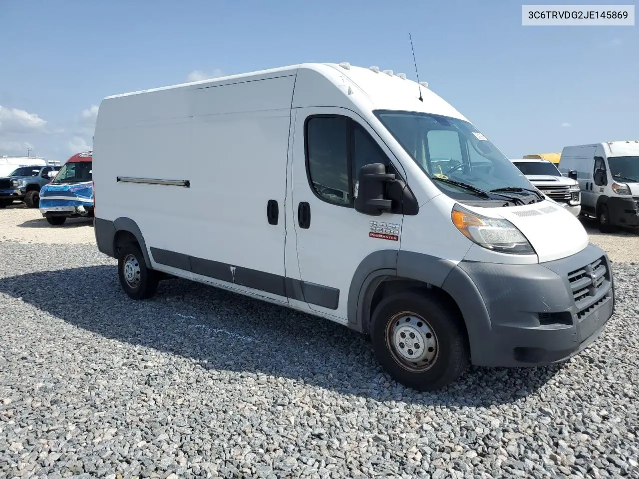 2018 Ram Promaster 2500 2500 High VIN: 3C6TRVDG2JE145869 Lot: 58159735