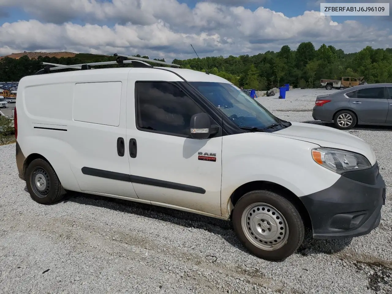 2018 Ram Promaster City VIN: ZFBERFAB1J6J96109 Lot: 63109775