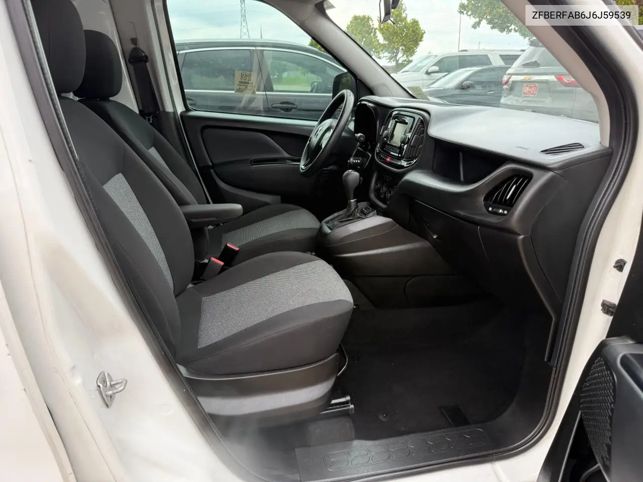2018 Ram Promaster City VIN: ZFBERFAB6J6J59539 Lot: 63807925