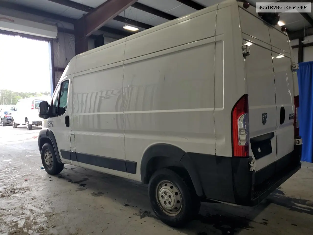 2019 Ram Promaster 1500 1500 High VIN: 3C6TRVBG1KE547404 Lot: 52637575