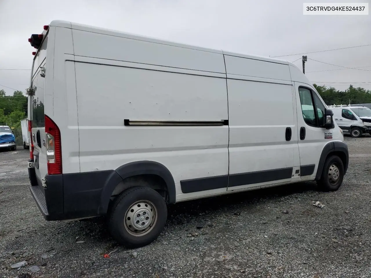 2019 Ram Promaster 2500 2500 High VIN: 3C6TRVDG4KE524437 Lot: 56356415