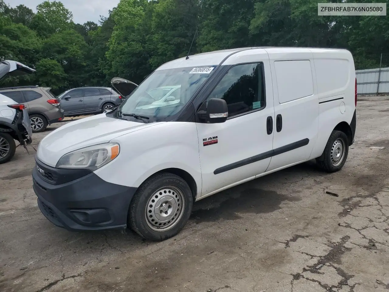 2019 Ram Promaster City VIN: ZFBHRFAB7K6N05080 Lot: 56360815
