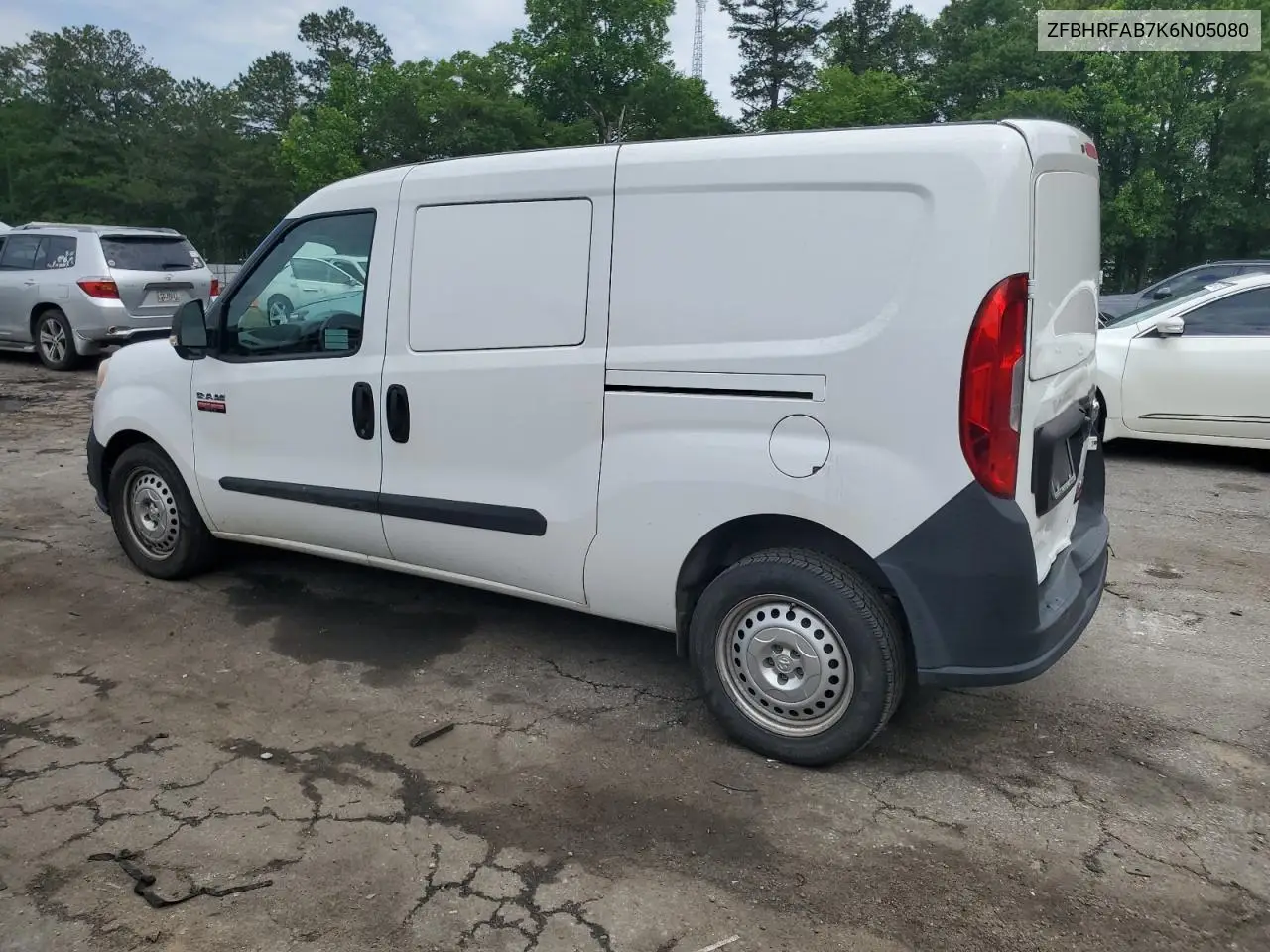 2019 Ram Promaster City VIN: ZFBHRFAB7K6N05080 Lot: 56360815
