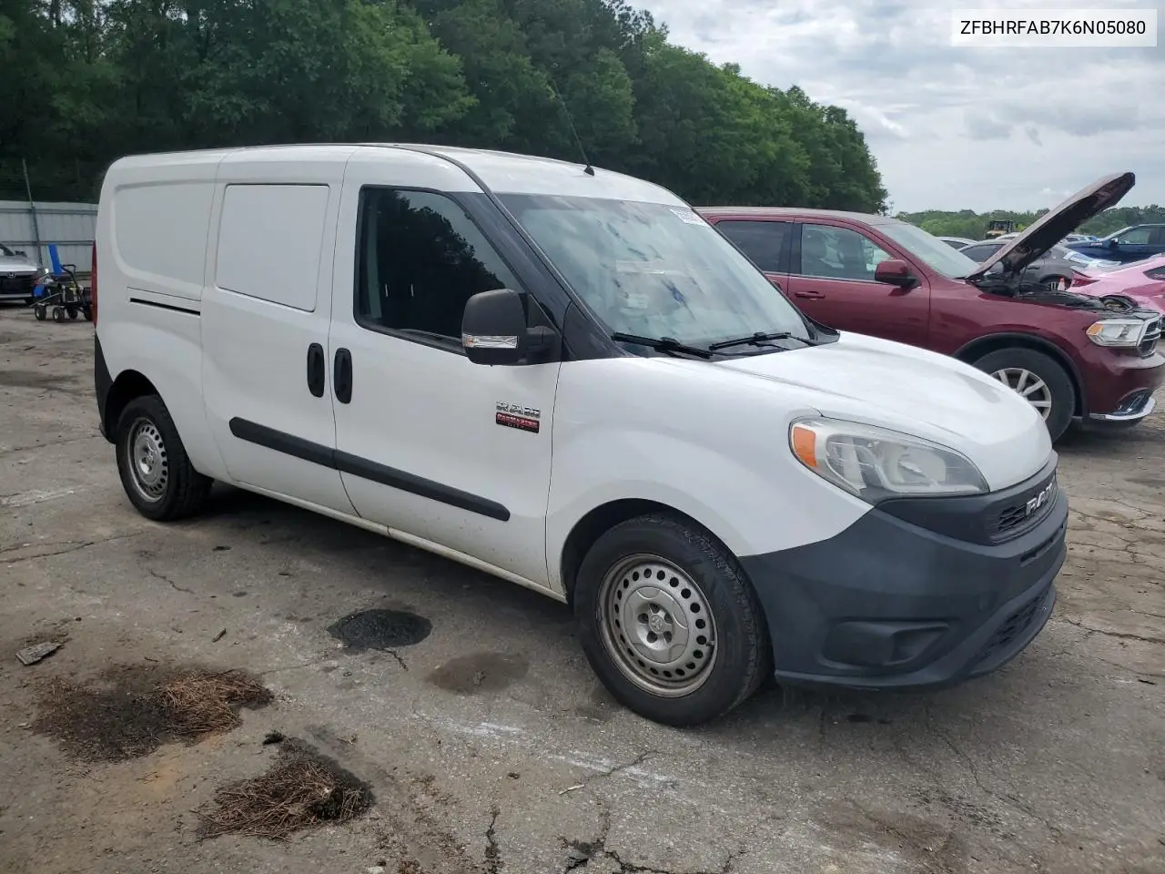 2019 Ram Promaster City VIN: ZFBHRFAB7K6N05080 Lot: 56360815