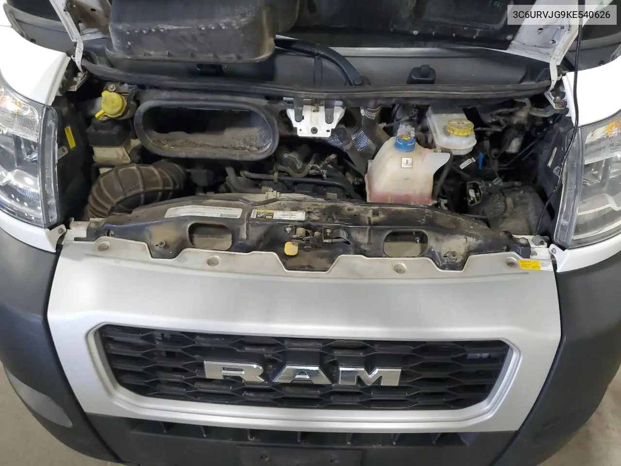 2019 Ram Promaster 3500 3500 High VIN: 3C6URVJG9KE540626 Lot: 56471295