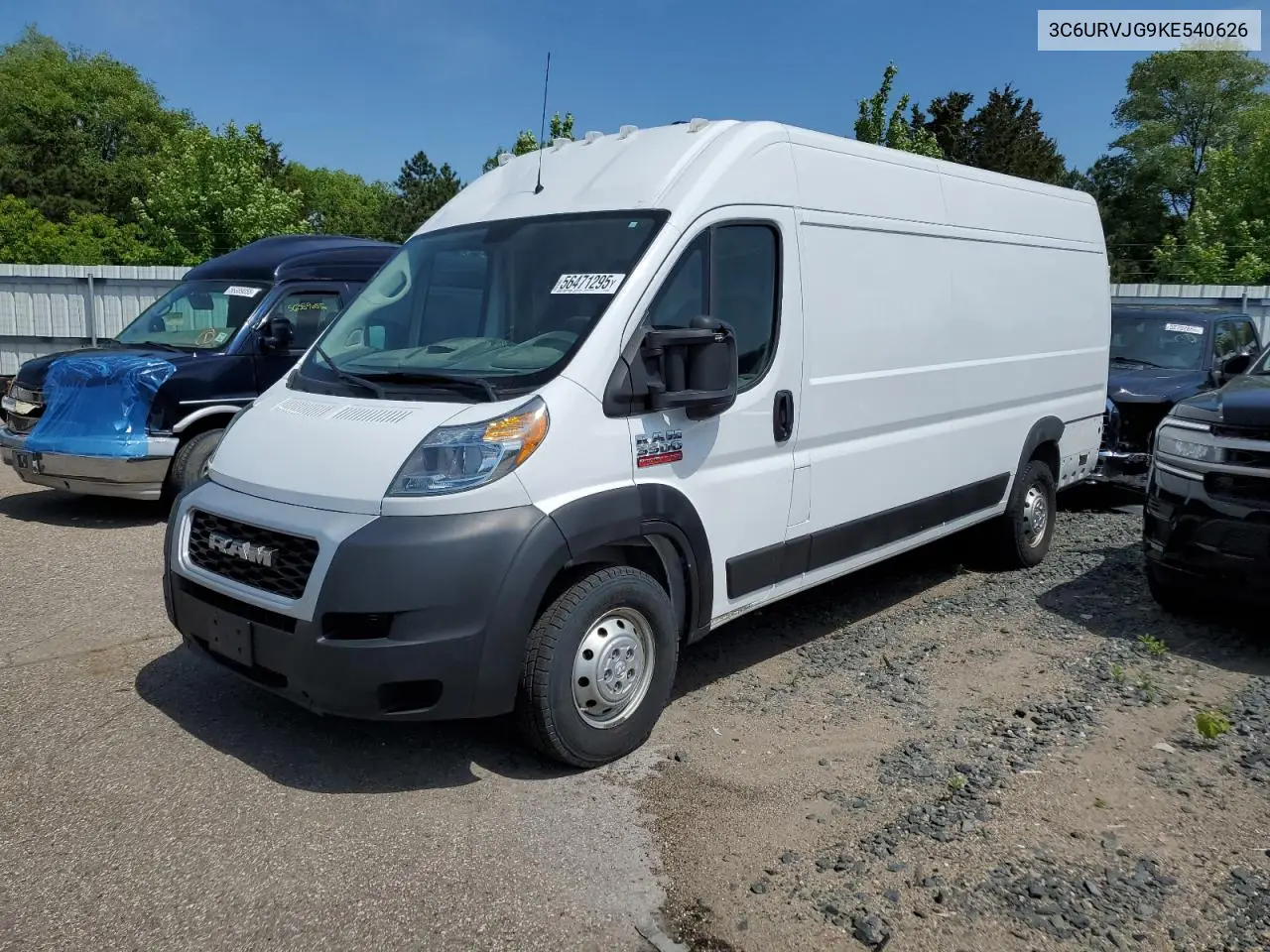 3c6urvjg9ke540626 3C6URVJG9KE540626 2019 Ram Promaster 3500 3500 High