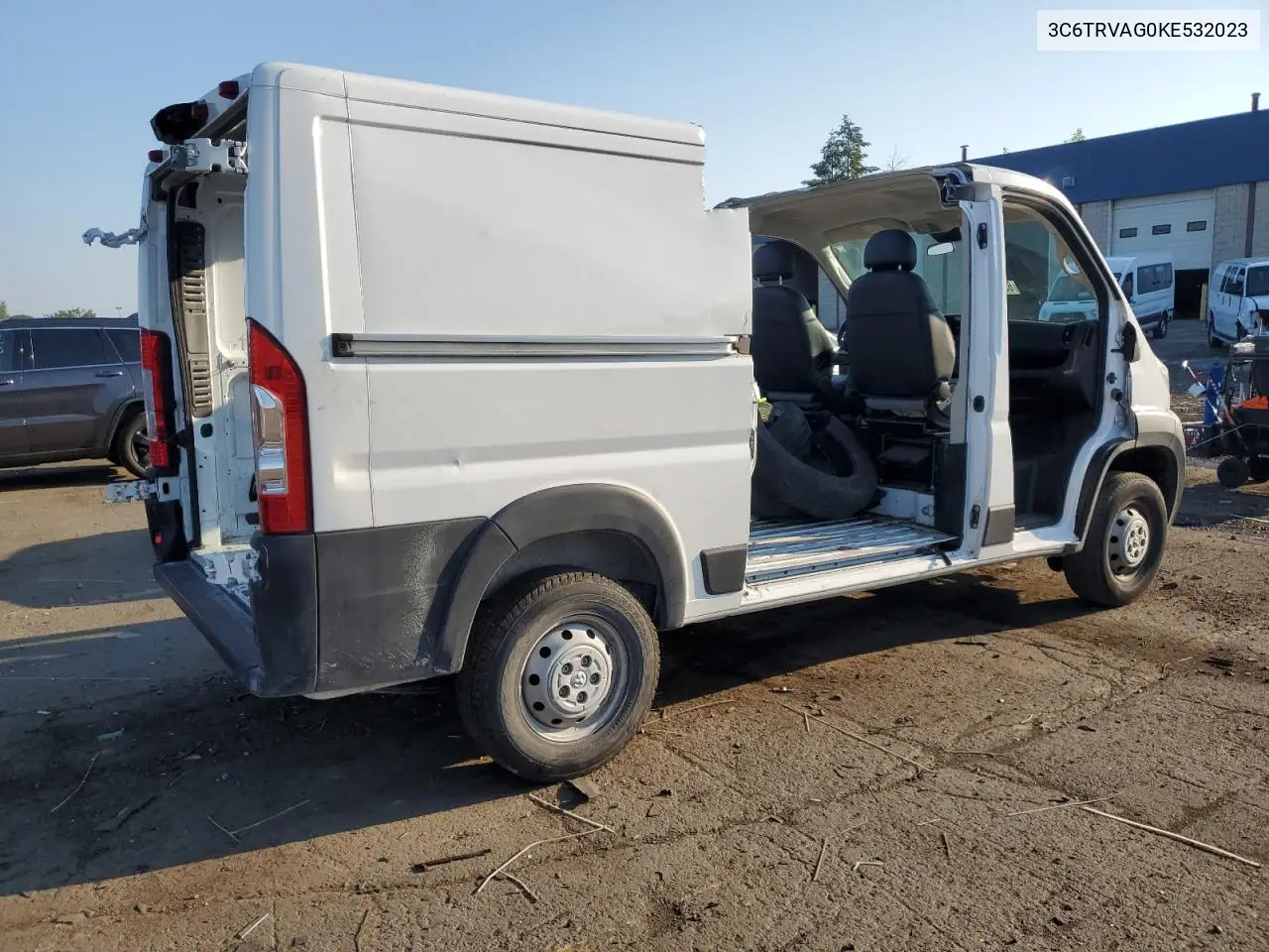 2019 Ram Promaster 1500 1500 Standard VIN: 3C6TRVAG0KE532023 Lot: 63701155